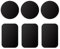 CGEAMDY 3 Stücke Mit Magnetischer Halterung Handy Magnet Kfz, Metallplatte Handy Metallplättchen, Metallplatte Für Magnet Kfz Halterung, Metallplatte Metallplättchen Selbstklebend Handy(Rund+Quadrat)