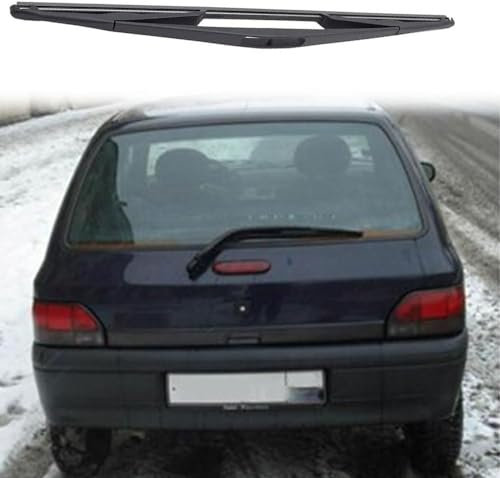 ZLYFCL Car Rear Windshield Wiper Arm for Renault Clio MK1 1994-1998, Back Wiper Arm Blade Set Rubber Cleaning Window Replacements Parts