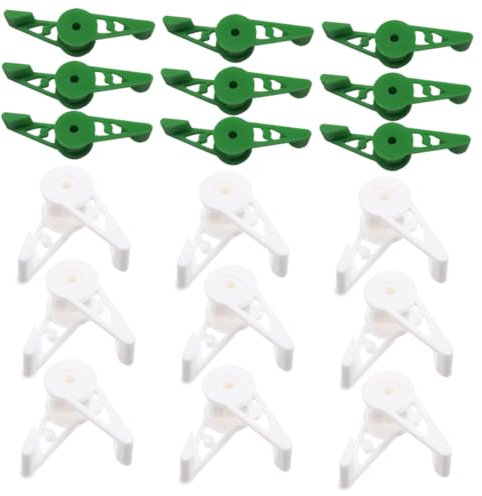 MERRYHAPY 40 Stück Pflanzenbieger Aus Kunststoff 360° Verstellbar Für Gartenpflanzen Zweigtrainer Für Obstbäume Blumen Und Gemüse