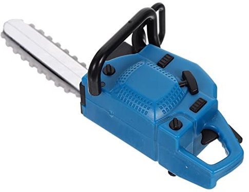 HONITANO Miniatur Kettensäge Mäher Modell Aus Puppenhaus Gartenwerkzeug Für Mini-Dekoration Realistische Spielzeug-mäher Für Mikrolandschaft Und Rollenspiel