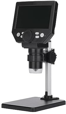 Microscopes Lens 1000X HD Electronic Digital Microscope 4.3 LCD 8MP Video Microscopes Pcb Motherboard Phone Repair Endoscope Camera Magnifier Microscope Eyepieces for Optical Microscope