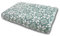 jilda-tex Wohndecke Christstern Decke Kuscheldecke Tagesdecke Sternendecke Weihnachtsdecke Baumwolldecke (Mint)