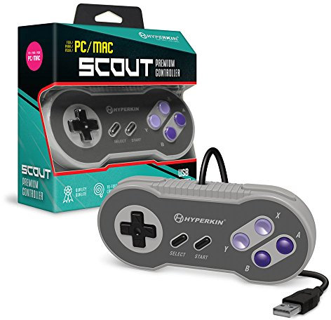 Hyperkin Scout Premium SNES-Style USB Controller for PC/ Mac