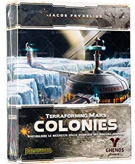 Ghenos Games dV Giochi Terraforming Mars-Colonies, Mehrfarbig, GHE100