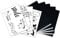 Rayher 67294000 5x DIN A4 Transferpapier mit Vorlagen Smile, zum Übertragen von Motiven