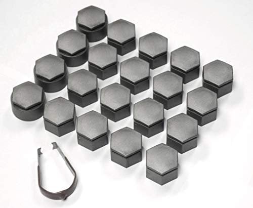 Wheel Nut Covers for VAUXHALL INSIGNIA 2010-2017 BOLT COVERS CAPS 22mm ALLOY GREY x20 SET + TOOL