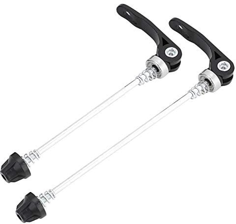 2 Stücke Fahrradspieße, Schnellspanner Vorderrad Ultralight Alloy Schnellspanner Set Radfahren Ersatzteile Fahrrad Achse Hinterrad für MTB Rennrad