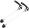 2 Stücke Fahrradspieße, Schnellspanner Vorderrad Ultralight Alloy Schnellspanner Set Radfahren Ersatzteile Fahrrad Achse Hinterrad für MTB Rennrad