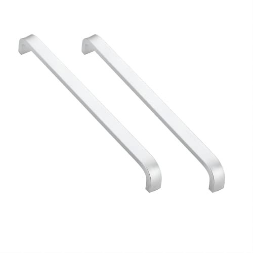 Qrity 10 Piezas Cocina Tiradores de Aleación de Aluminio Armario de Cocina Armario Cajón Tiradores Tirador 128mm Espacio de Agujero