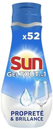 SUN - Tout En 1 Gel Lave Vaisselle Standard 900Ml - Lot De 3 - Vendu Par Lot