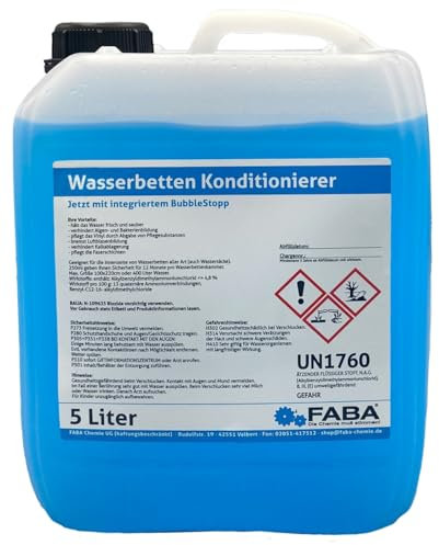 FABA Wasserbett Conditioner Wasserbettenkonditionierer 5 Liter