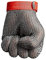 Work Gloves Protective Safety Gloves, Grade 9 Protection Chain Mail Gloves, For Meat Processing Safety Tools (Size : 1pcs/xs)
