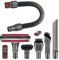 Italdos Kit Accesorios de Repuesto Cepillos, Boquillas, Tubo Flexible y Prolongador Compatibles con Dyson V6 V7 V8 V10 V11 V15 DC34 DC35 DC59 DC62 (KIT 8 en 1)