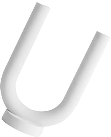 Homoyoyo Tischständer 1Pc Romantische Kerzenständer Esszimmerhalter Tisch Retro Valentinstag Desktop Form Geformte Abendessen Kerzen Für Paar Weddidng Vase Stand Home Kerzenhalter U Form