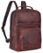 STILORD 'Glover' Business Lederrucksack für 15,6 Zoll Laptop Rucksack für Damen und Herren DIN A4 Office Backpack für Büro Uni Arbeit Schule aus Echtleder, Farbe:prestige - braun