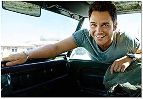 Poster Chris Pratt Filmschauspieler Poster Foto Porträt Bilder Wand Kunst Leinwand Malerei Poster Und Drucke Home Decor 50X70Cm Kein Rahmen