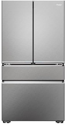 Haier French Door 90 SERIE 7 PRO HFW7918ENMP Frigorifero Frigorifero/Total No Frost/Smart HON-App/Easy Access Cassetti congelatore consente di risparmiare fino al 30% di energia/Silenzioso solo 35 dB
