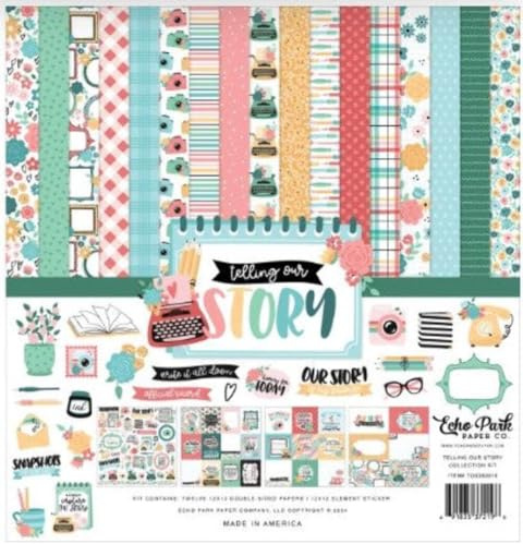 Echo Park Collection Kit 12X12-Telling Our Story