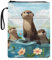 xixirimido Niedliche Otter-Bücher-Hülle mit Reißverschluss, Buchliebhaber, Geschenke, Hülle, Tasche, Schutz für Taschenbuch, Lehrbuch, Hardcover