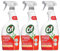 Cif 3 x 700ml Clean Kitchen Spray With Welari Thank You Card Boost Power Shiny Surface Hob Cleaner Grease Remover (2100ml)