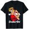 Kroatische Mädchen Kroatische Flagge Distressed Flag Woman Patriot T-Shirt