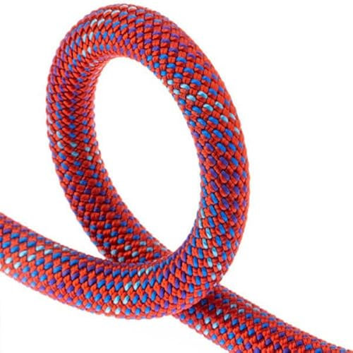 FIXE - Cuerda Dinámica FOIXARDA para Escalada Deportiva - 9,8 mm de Diámetro - Poliamida - Roca y Rocódromo - 70 m - Color Rojo