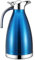 HOLIDYOYO Kaffeekaraffe Aus Edelstahl 1 5 L Einlagiger Kaltwassertopf Wasserflasche Becher Getränkespender Krug Mit Deckel Saftkrug Teedose Thermoskanne