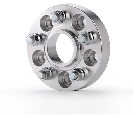 Auto Distanzscheiben 1 Stück PCD 5x114.3 CB 60.1 Mm Spurverbreiterungsadapter Für Toyota Für Camry Für RAV4 Radadapter Spurverbreiterungen (Size : 15mm silver)