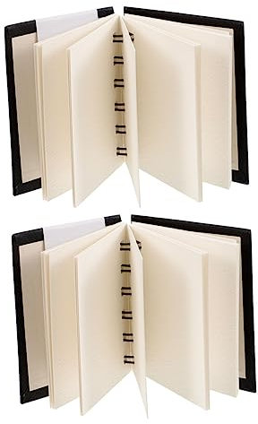 SEWACC 2 Stück Aquarell Spulenbuch Graffiti Notizblock Aquarellblock Papier Zeichenblock Skizzenbuch Zum Zeichnen Kleines Skizzenbuch Malbuch Tragbares Skizzenbuch