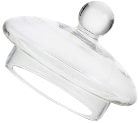 VILLFUL Ersatzdeckel Für Hitzebeständigem Glas Teekannendeckel Geeignet Für Teekannen Einfach Zu Verwenden