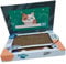 perfk Cat Laptop Scratcher Cat Laptop Toy Cat Scratch Pad Cardboard Cat Scratcher for Kitty