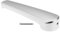 Briny River Bathroom Door Handle 7mm Hole for Caravans Campervans with Fixing Screw, Silver