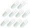HONITANO 10Pcs Small Refillable Lip Gloss Tubes DIY Lip Color Containers for Lip Oil Gloss Dye Stylish Design for Easy Travel Daily Use