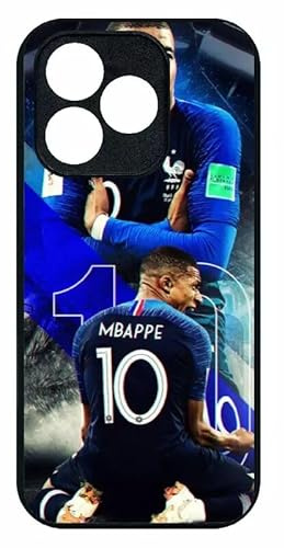 Générique Coque pour Honor 400 Lite - mbappe France National Foot 10 - Silicone - Noir