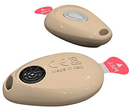 Ultrason anti tiques et puces pour protection des animaux Zerobugs coloris Champagne