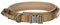 EXCELLENT ELITE SPANKER Taktisches Hundehalsband Nylon Verstellbares Trainingshalsband Heavy Duty Metallschnalle mit Kontrollgriff für mittlere und große Hunde mit Patches(COB-XL)