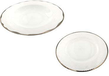RICHARD GINORI Servizio Piatti in Porcellana Modello Missoni Merry White Composto da 40 Pezzi