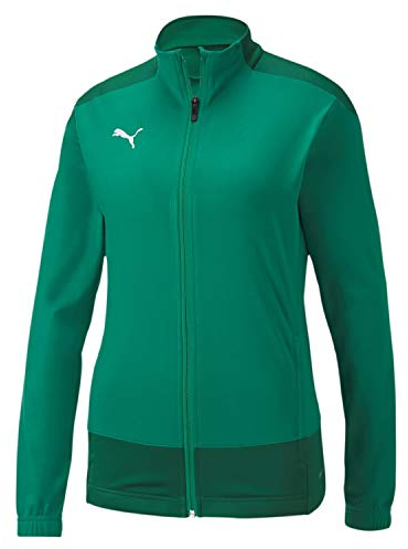 PUMA Damen Trainingsjacke, Pepper Green-Power Green, S