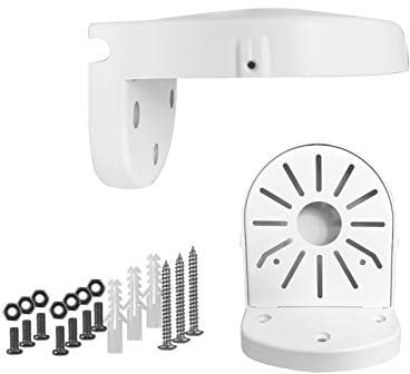WiTi Universal Wandhalterung für Dome-Kamera, Anschlussdose Tiefe Basis Überwachungskamera, Metall massiv Kabelmanagement-Box