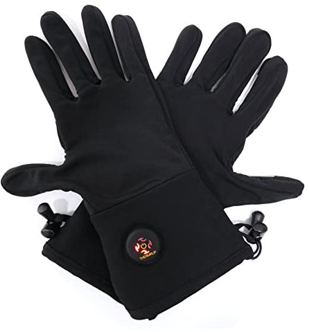 Thermrup Beheizbare Unterziehhandschuhe 4 Heizstufen mit Touchscreen (L)