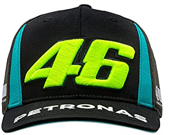 Valentino Rossi Unisex-Youth Petronas Vr46 Kappe, Schwarz, 2 EU