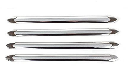 4 Stück Auto Stoßstangenschutz,MoreChioce Universal PVC Fahrzeugschoner Bumper Türkantenschutz Kratzer Schutz Auto Türschutzleisten Selbstklebend Wandschutz Autotür Schutzbügel Aufkleber