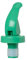 HENDI Bouchon de bouteille avec fermeture hermétique, Set de 3 couleurs, vert, blanc et rouge