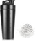 Proteinshaker aus Edelstahl mit Mischkugel, 750 ml, Proteinflasche mit Mischkugel aus Edelstahl und Filter, Shake Blender kugel Stahl Shaker