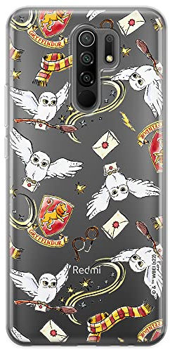 ERT GROUP Handyhülle für Xiaomi REDMI 9 Original und offiziell Lizenziertes Harry Potter Muster 249 optimal an die Form des Handy angepasst, teilweise transparent
