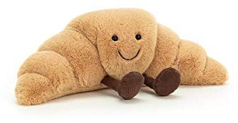 Jellycat Amuseable Croissant - L: 10 cm x l: 33 cm x h: 19 cm