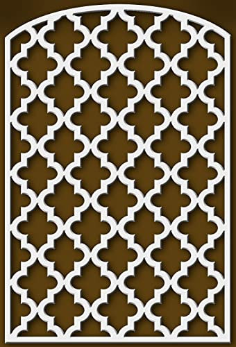 Andaluciart | Celosía Decoración Jardín 100 x 150 cm | Vallas Plástico | Celosías Decorativas Jardín | Paneles Separadores Jardín | Vallas Jardín Exterior | Vallas PVC