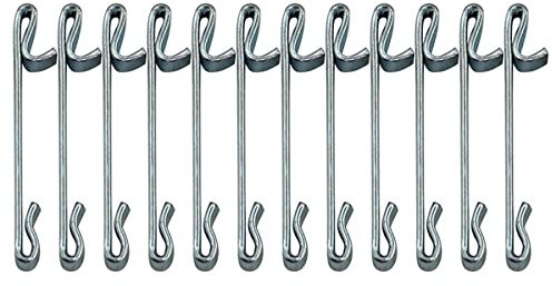 Early 2'' Double Loop Tool Box Drawer Slide Clips Snap on Tool Box Accessories Replacement Parts (12)