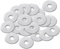 CYEER Lot de 200 rondelles plates M6 de 25 mm, rondelles plates en acier inoxydable 304 M6 de 25 mm, grandes rondelles rondes et larges en alliage d'acier pour vis