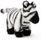 Zappi Co 100% Recyceltes Plüsch Zebraspielzeug (23cm Länge) Weiches Kuscheliges Umweltfreundliches Stofftier Sammlung Für Neugeborenes Erstes Kind